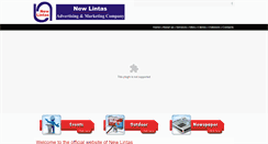 Desktop Screenshot of newlintas.com